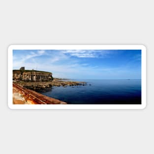 Tynemouth Seascape Sticker